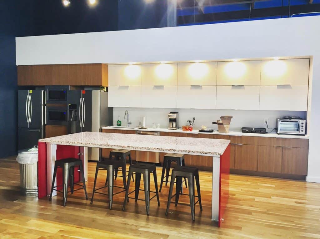 Kitchen using sustainable materials